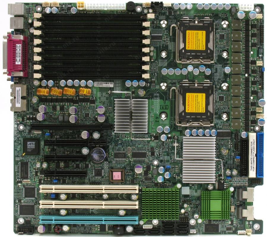 MB LGA 771 SuperMicro X7DB3 #1