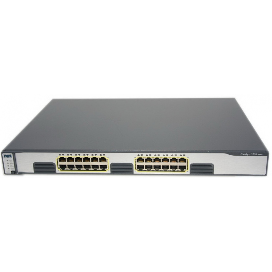 Коммутатор управляемый CISCO Catalyst WS-C3750G-24T-S #1