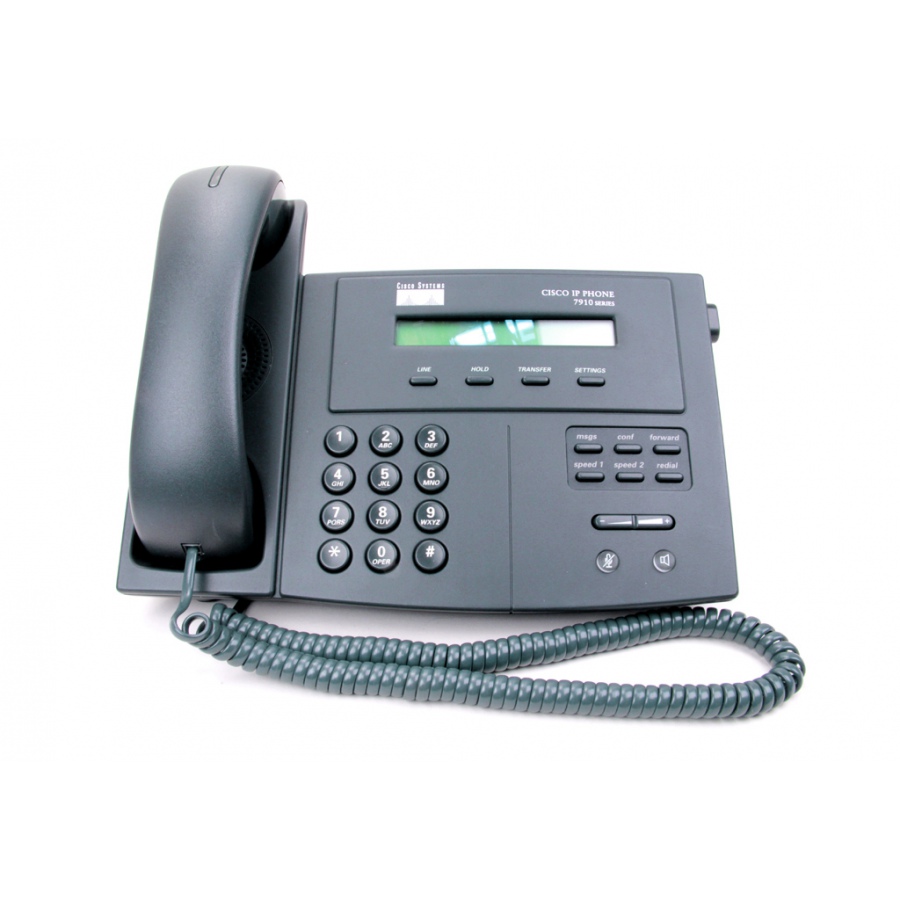 Телефон VoIP CISCO IP Phone 7910G | Хламада - запчасти с разборки серверов,  компьютеров, ноутбуков, планшетов, смартфонов