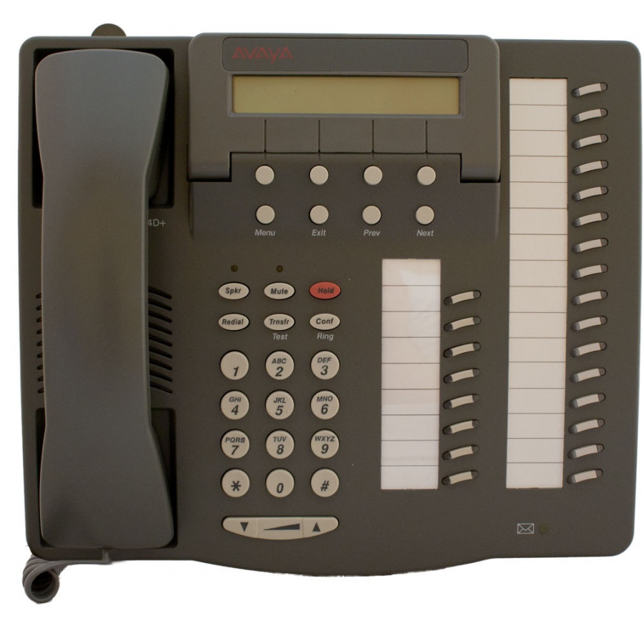 Телефон VoIP AVAYA 6424D+M | Хламада - запчасти с разборки серверов,  компьютеров, ноутбуков, планшетов, смартфонов