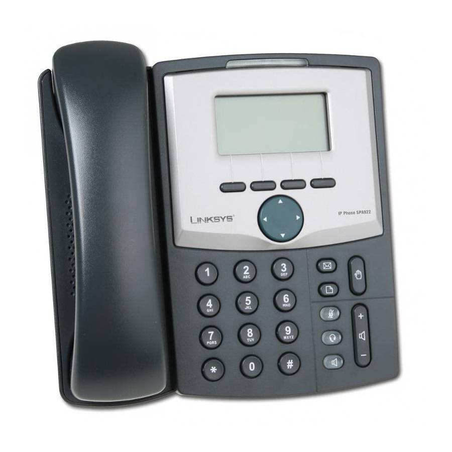 Телефон VoIP LINKSYS IP Phone SPA922 | Хламада - запчасти с разборки  серверов, компьютеров, ноутбуков, планшетов, смартфонов