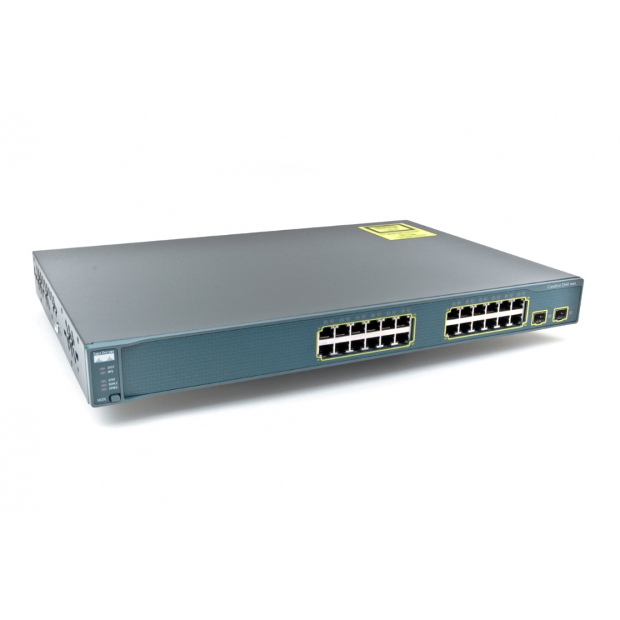 Коммутатор управляемый CISCO WS-C3560-24TS-S #1