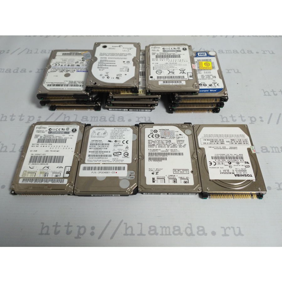 HDD 2.5" IDE  40/60/80/120/160Gb #1