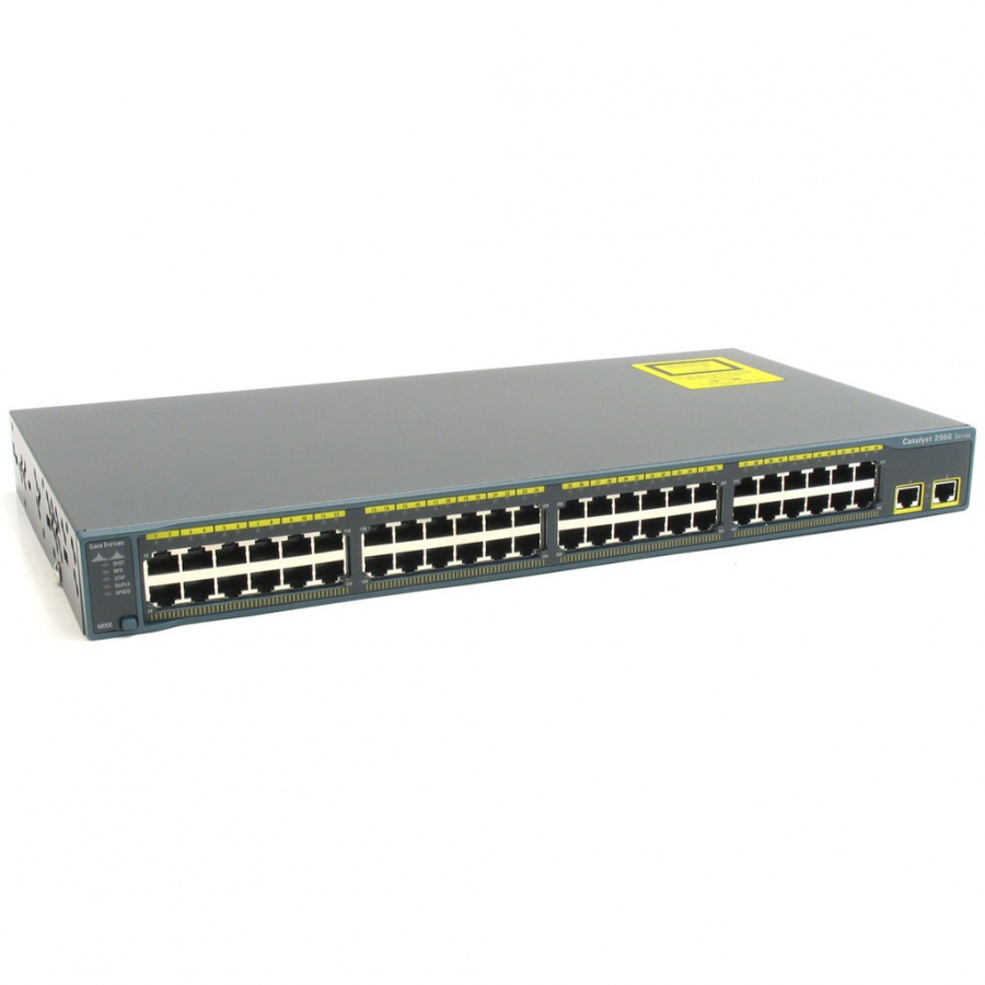 Коммутатор управляемый CISCO WS-C2960-48TT-L #1