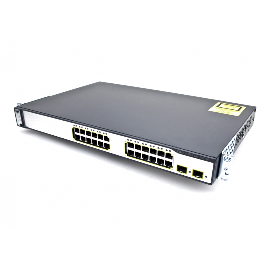 Коммутатор управляемый CISCO WS-C3750-24PS-S #1