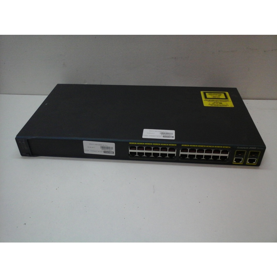 Коммутатор управляемый CISCO WS-C2960-24TC-L | Хламада - запчасти с  разборки серверов, компьютеров, ноутбуков, планшетов, смартфонов