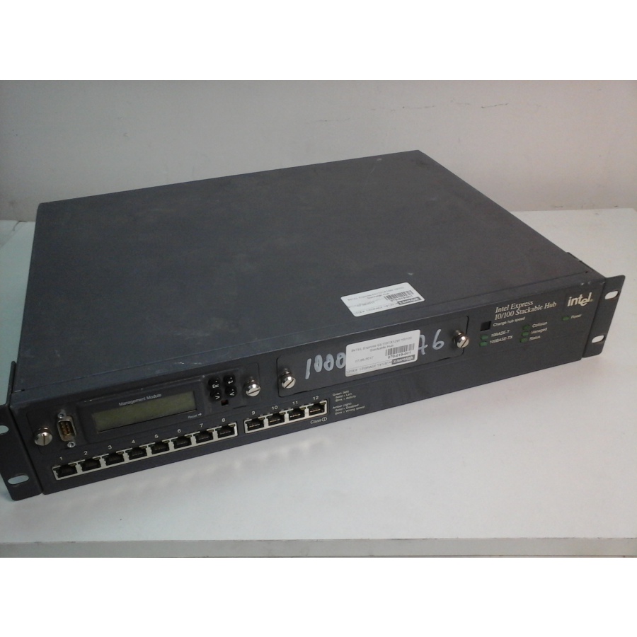 Коммутатор управляемый INTEL Express EE110TX12W 10/100 Stackable Hub #1