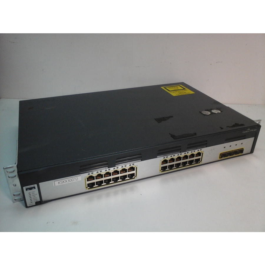 Коммутатор управляемый CISCO WS-C3750G-24TS-S #1