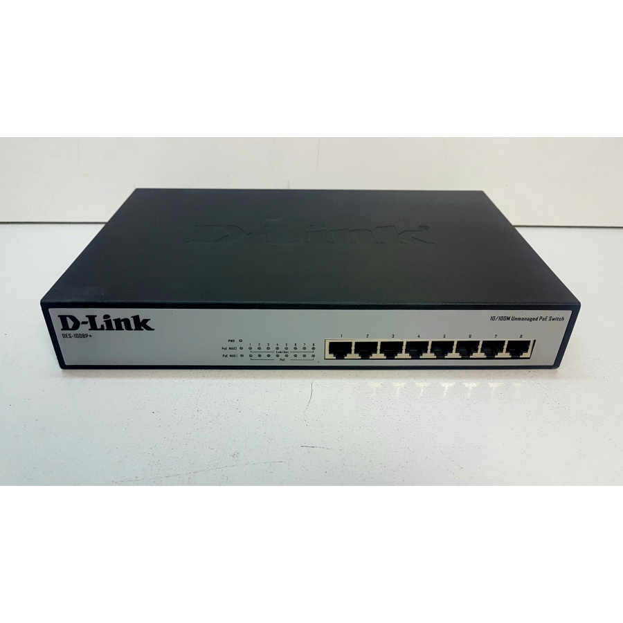 Коммутатор управляемый D-LINK DES-1008P+ #1