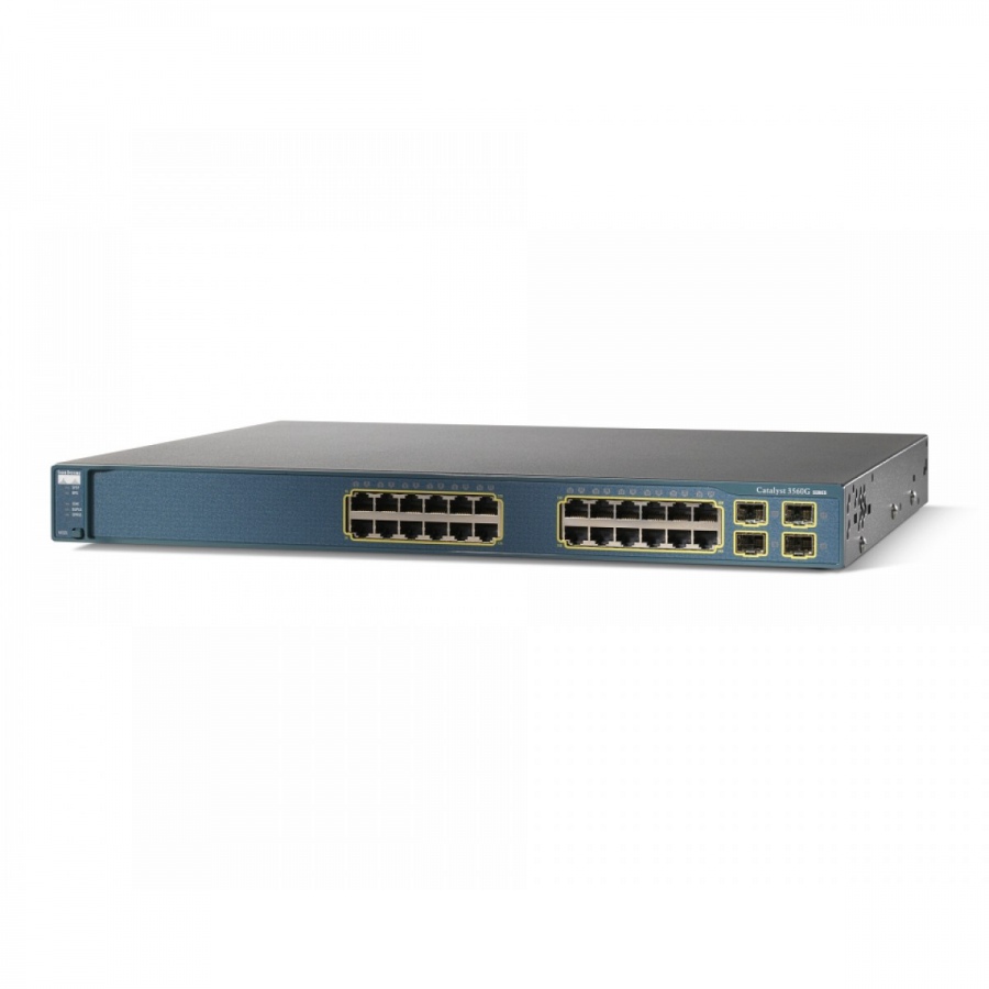 Коммутатор управляемый CISCO WS-C3560G-24PS-S #1
