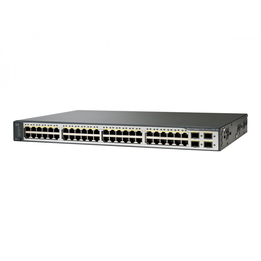 Коммутатор управляемый CISCO WS-C3750V2-48PS-S #1