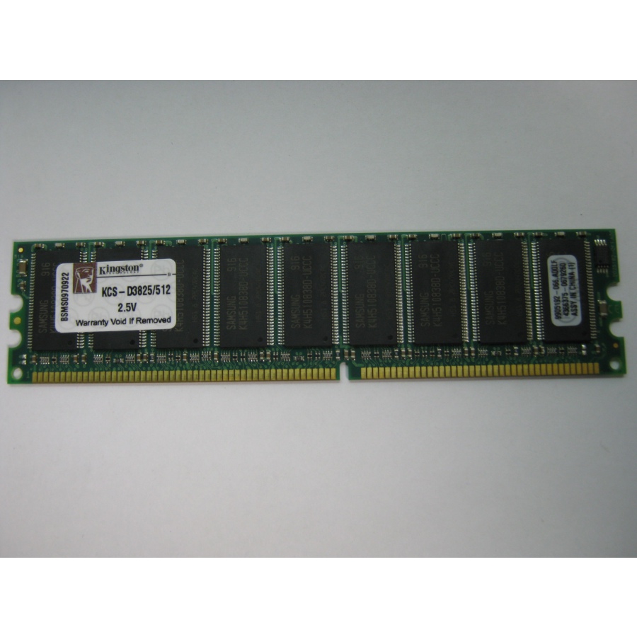 DDR1 DIMM KINGSTON KCS-D3825/512 / ECC #1