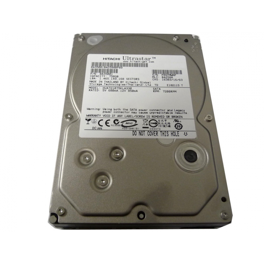 HDD 3.5" SATA HITACHI 750Gb HUA721075KLA330 #1
