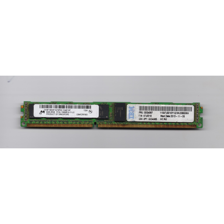 DDR3 RDIMM ECC REG MICRON 8Gb MT18KDF1G72PDZ-1G4E1HF #1