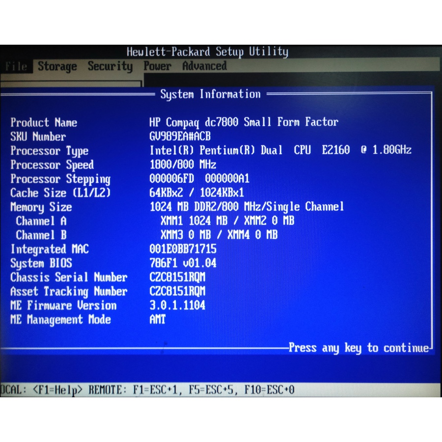 Системный блок HP dc7800 SFF #4