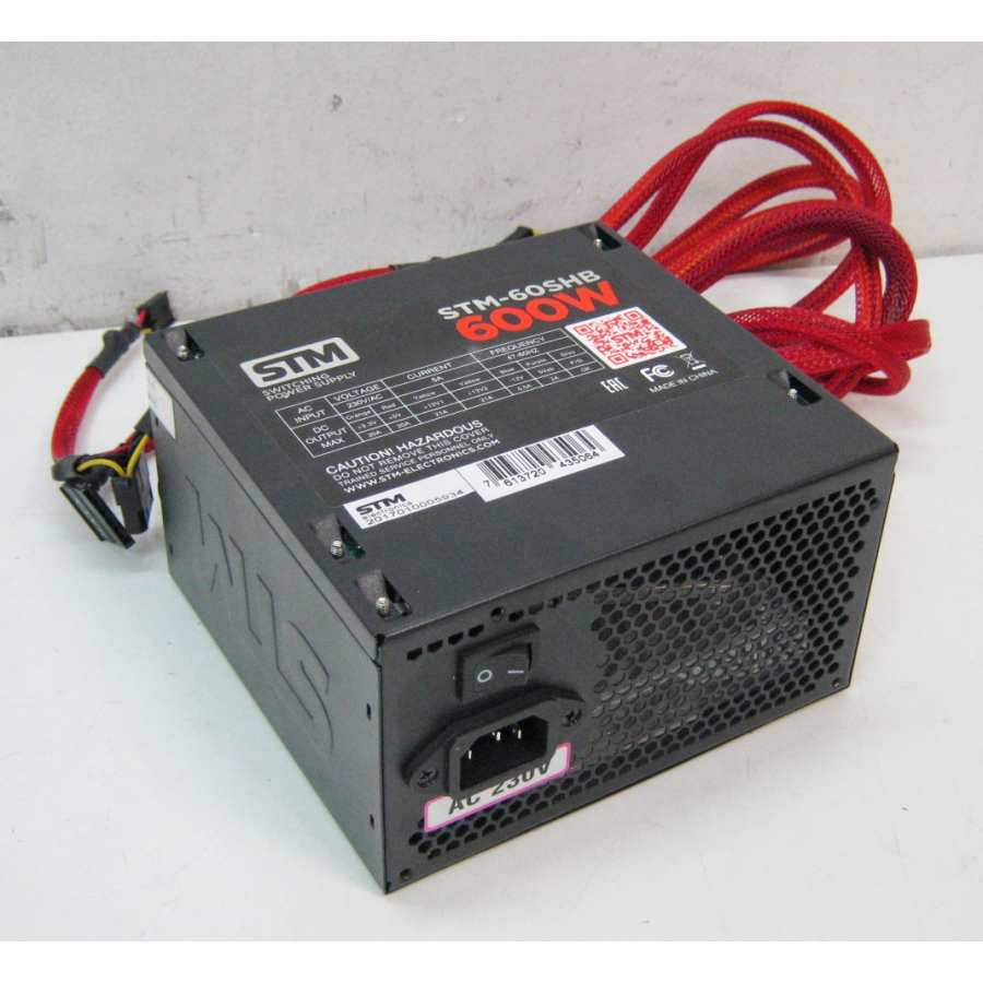 БП ATX v2.1  STM STM-60SHB 600W #1