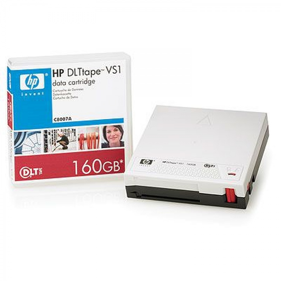 Картридж стримерный HP C8007A DLTtape-VS1 160Gb #1
