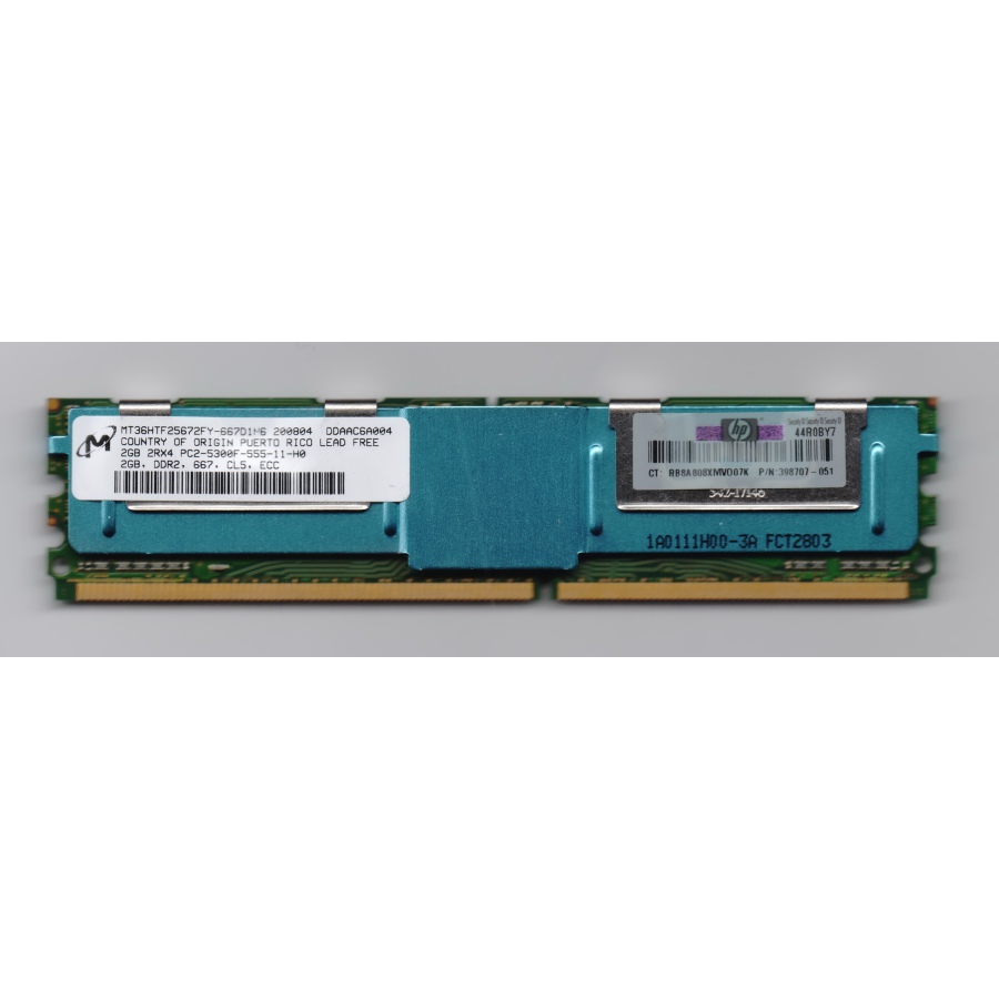 DDR2 FB-DIMM MICRON 2Gb MT36HTF25672FY-667D1N6 #1
