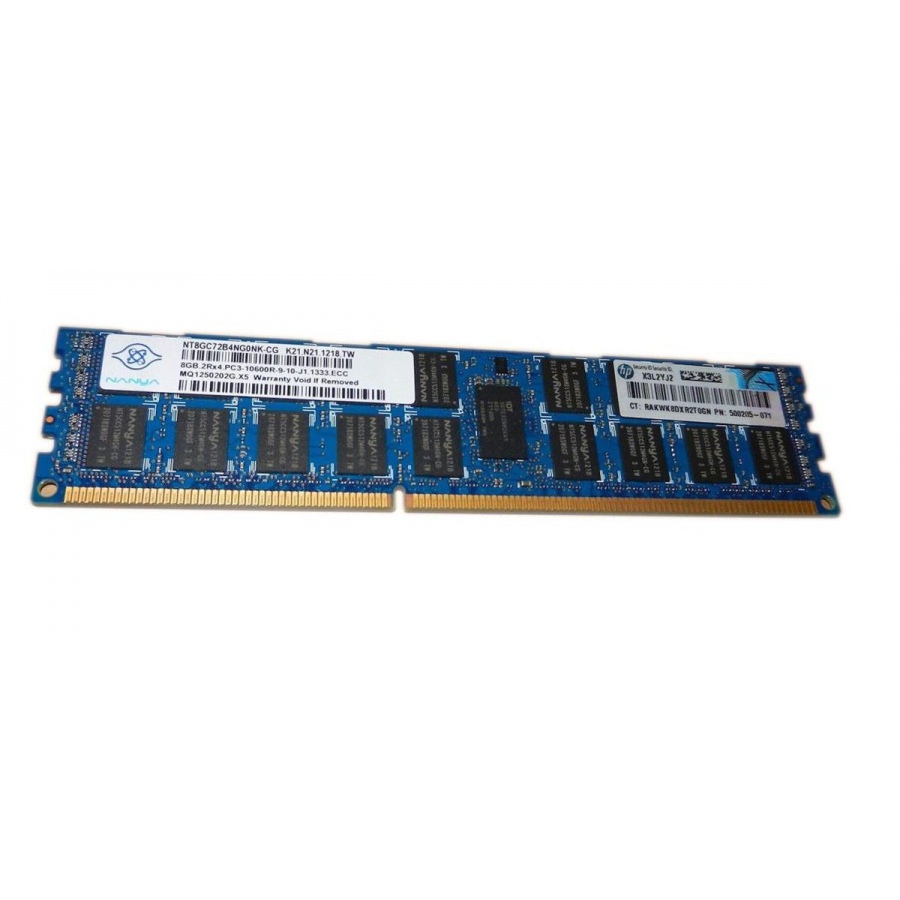 DDR3 RDIMM ECC REG NANYA 8Gb NT8GC72C4NG0NK-CG #1