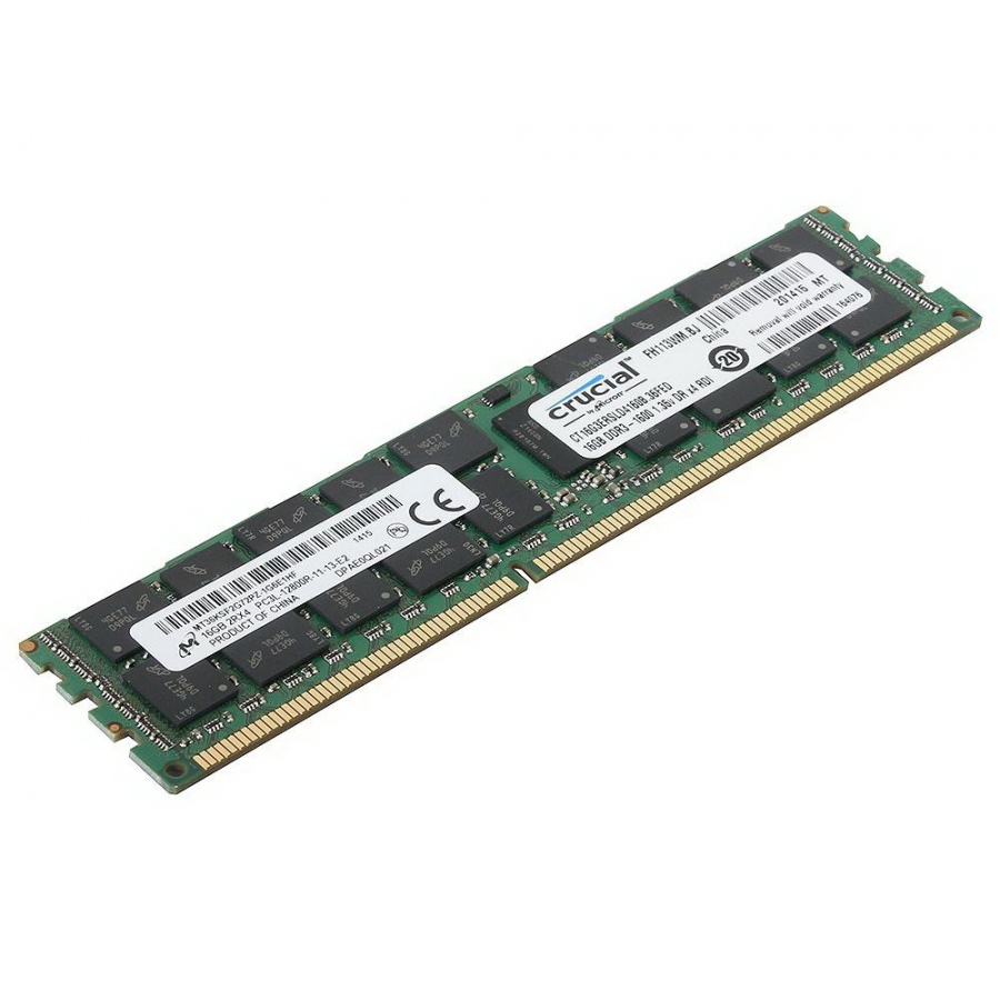 DDR3 RDIMM ECC REG Crucial 16Gb CT16G3ERSLD4160B #1