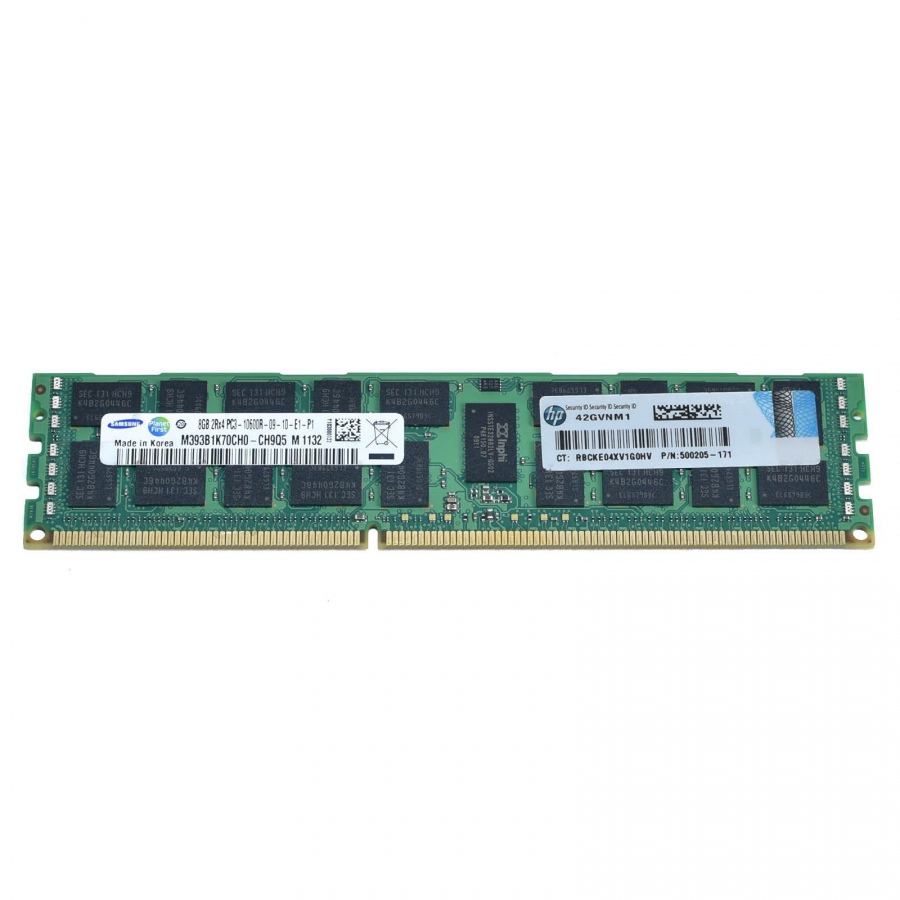 DDR3 RDIMM ECC REG HP 8Gb PC3-10600R #1