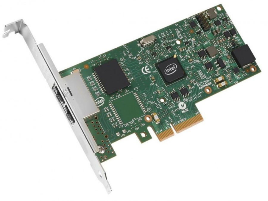 Сетевая карта INTEL Ethernet Server Adapter I350-T2 (I350T2BLK) #1