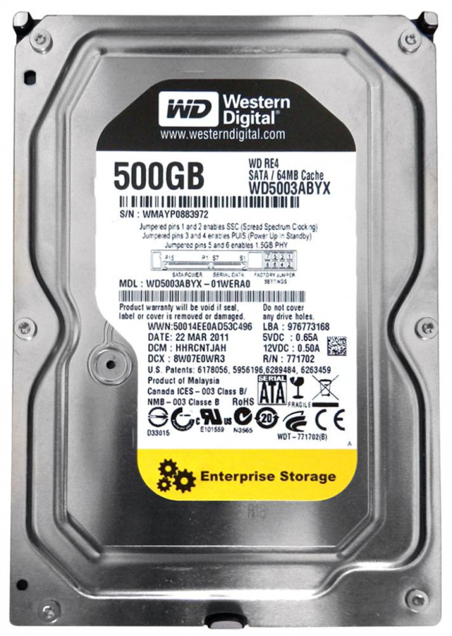 HDD 3.5" SATA Western Digital WD5003ABYX #1
