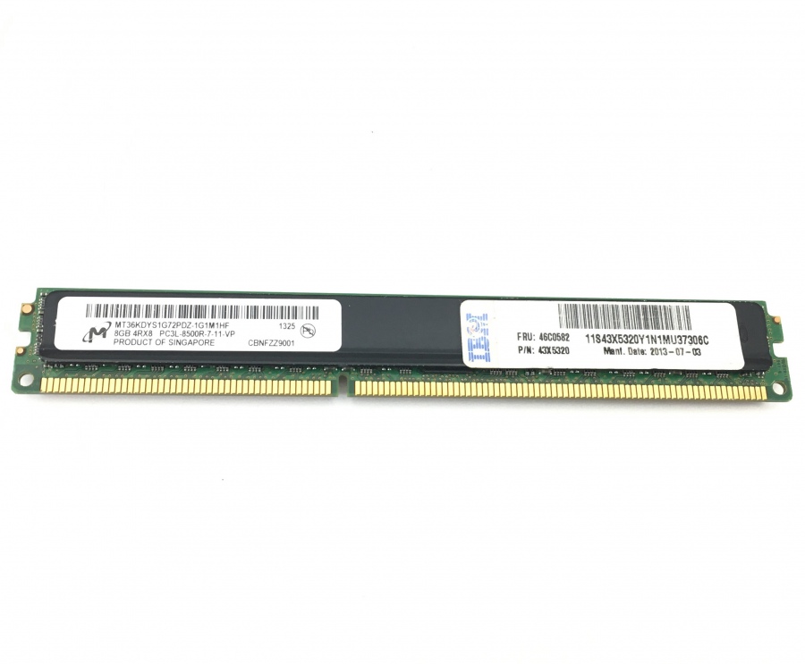 DDR3 RDIMM ECC REG IBM 16Gb PC3-14900R #1