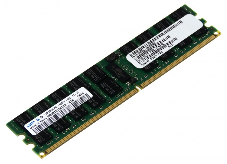 DDR2 DIMM ECC REG SAMSUNG 4Gb PC2-5300P #1