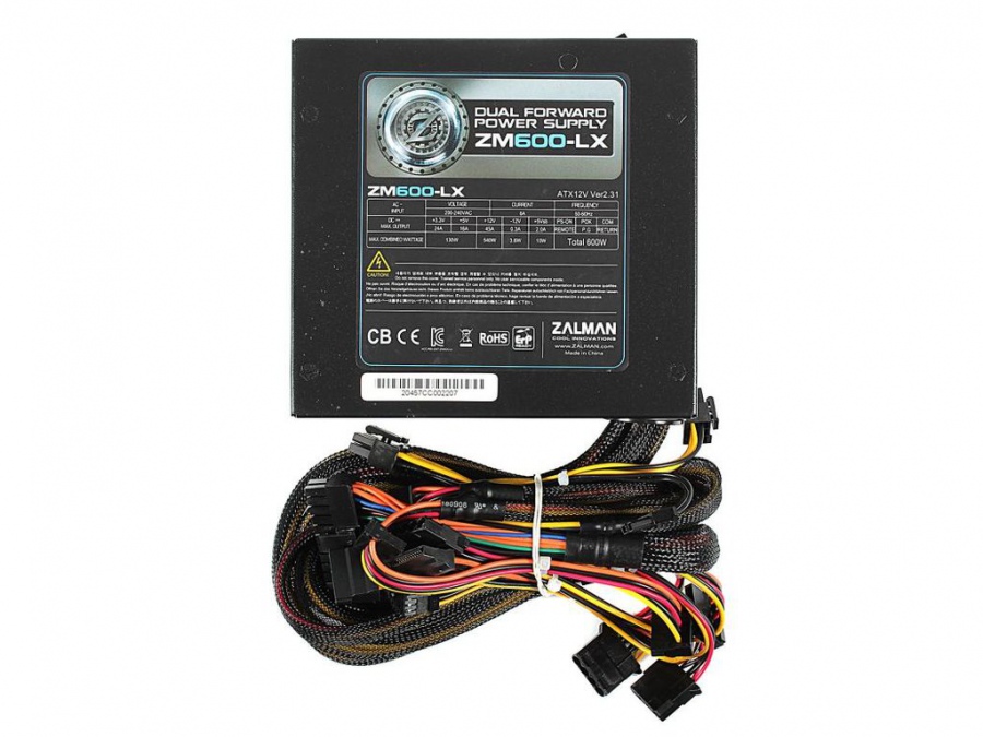 БП ATX v2.3 Zalman ZM600-LX #1