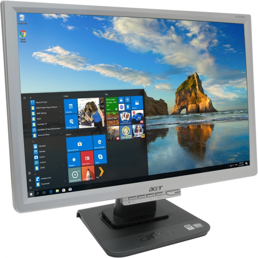 Монитор ЖК ACER AL2016W #2