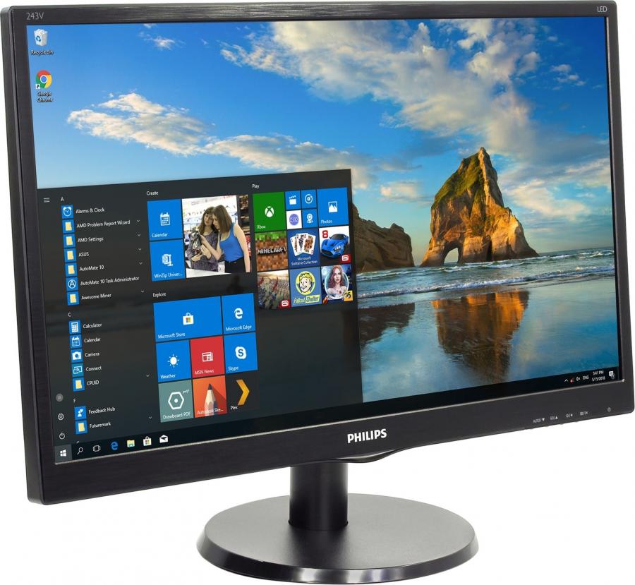 Монитор ЖК PHILIPS 243V5QHSBA #1