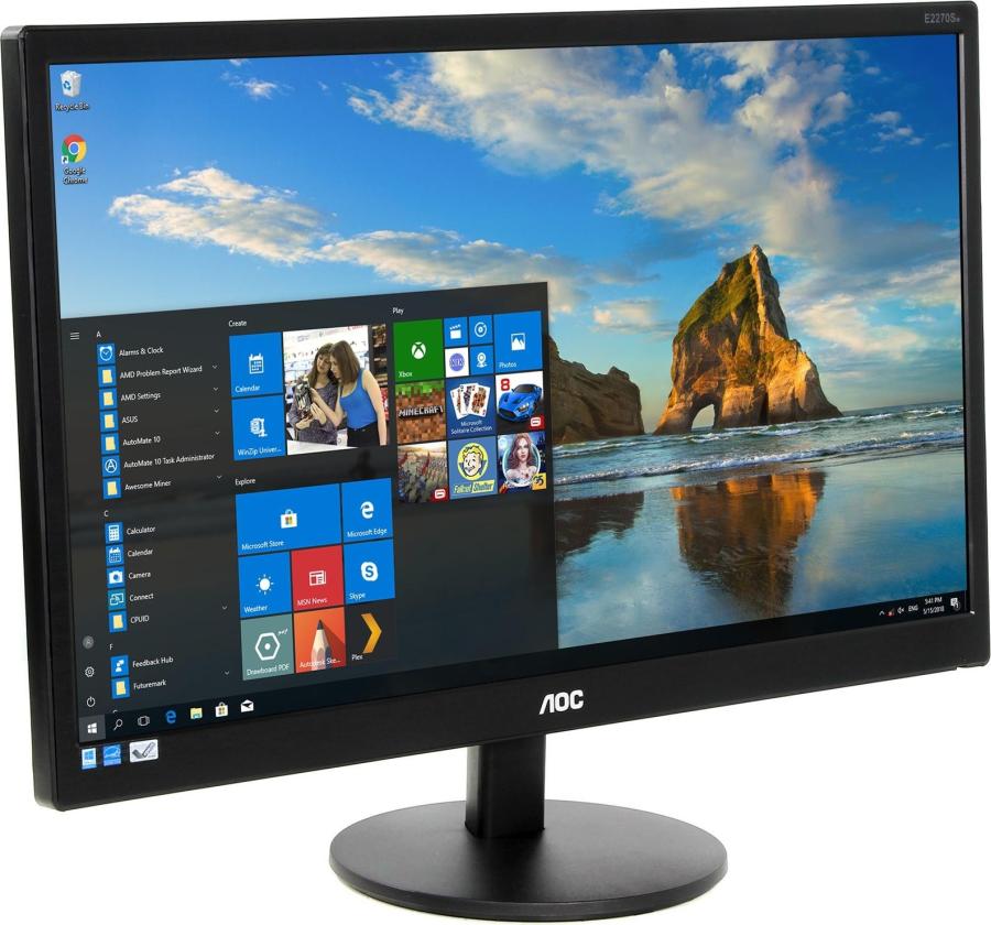 Монитор ЖК AOC E2270Swhn #1