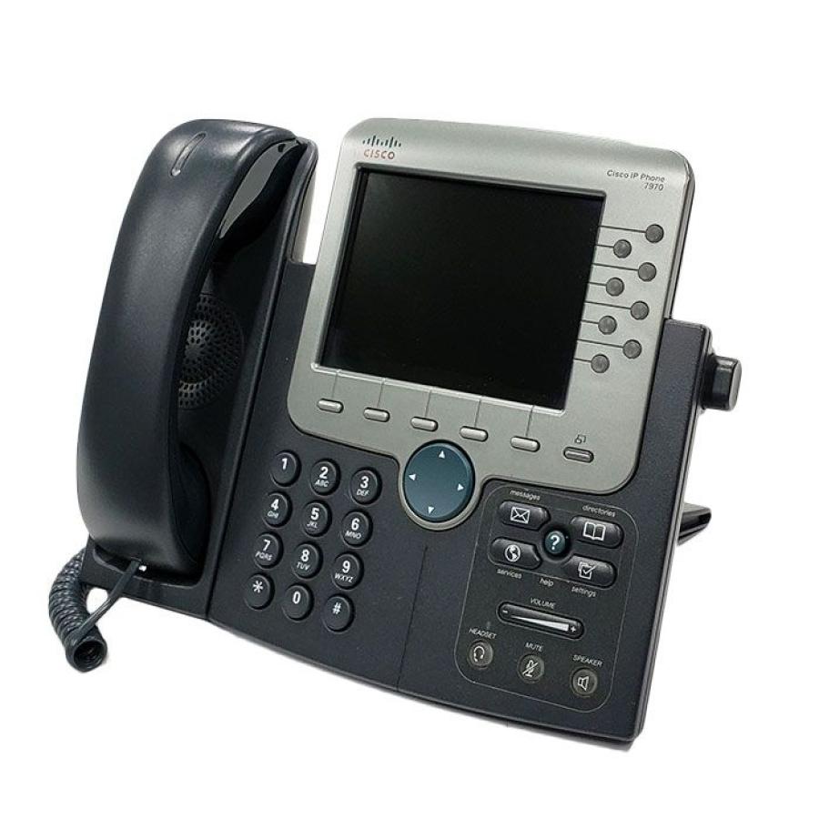 Телефон VoIP CISCO CP-7970G | Хламада - запчасти с разборки серверов,  компьютеров, ноутбуков, планшетов, смартфонов