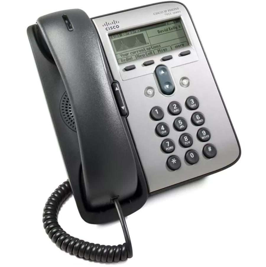 Телефон VoIP CISCO CP-7911G | Хламада - запчасти с разборки серверов,  компьютеров, ноутбуков, планшетов, смартфонов