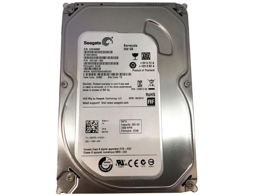 HDD 3.5" SATA SEAGATE Barracuda ST500DM002 #1