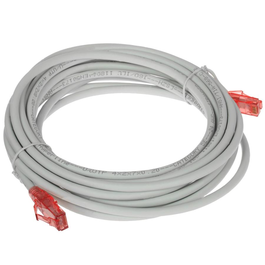 Кабель Patch Cord HYPERLINE UTP CAT.5E 4PR 24AWG 5M #1