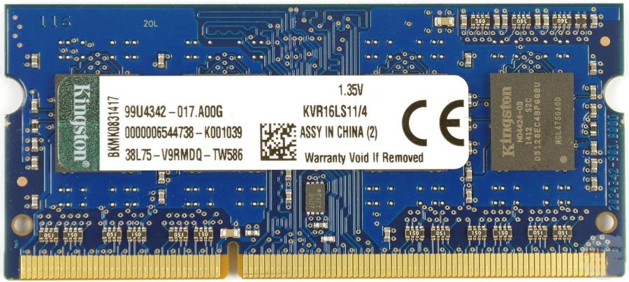 DDR3 SO-DIMM KINGSTON KVR16LS11/4 #1