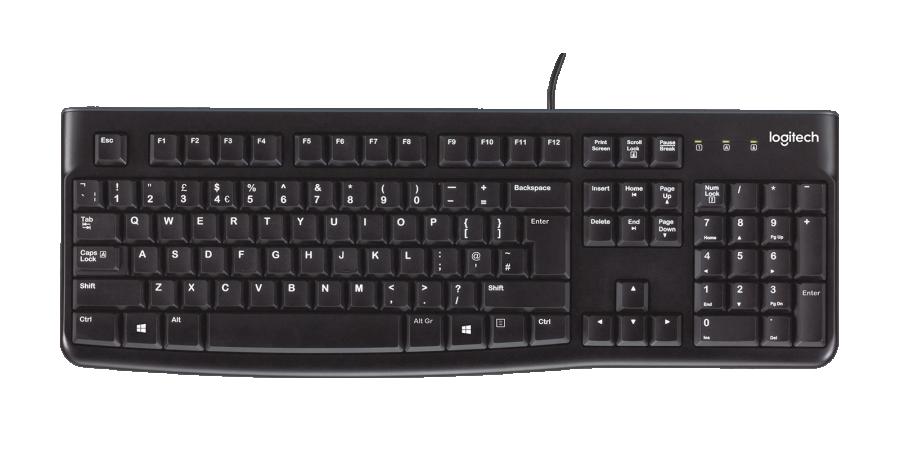 Клавиатура проводная Logitech K120 #1