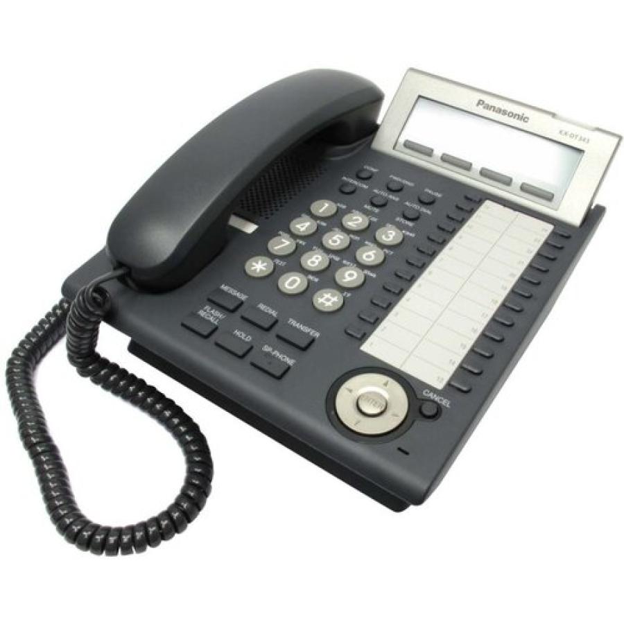 Телефон системный PANASONIC KX-DT343RU-B #1
