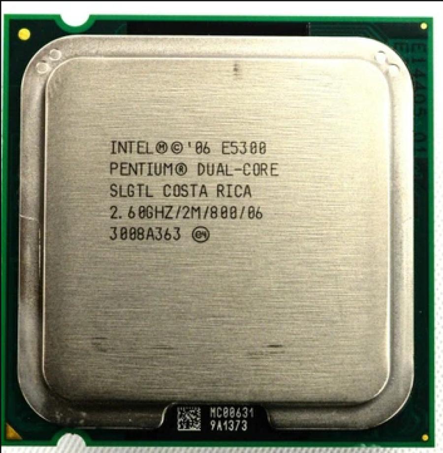CPU LGA 775 INTEL PENTIUM DUAL-CORE E5300 #1
