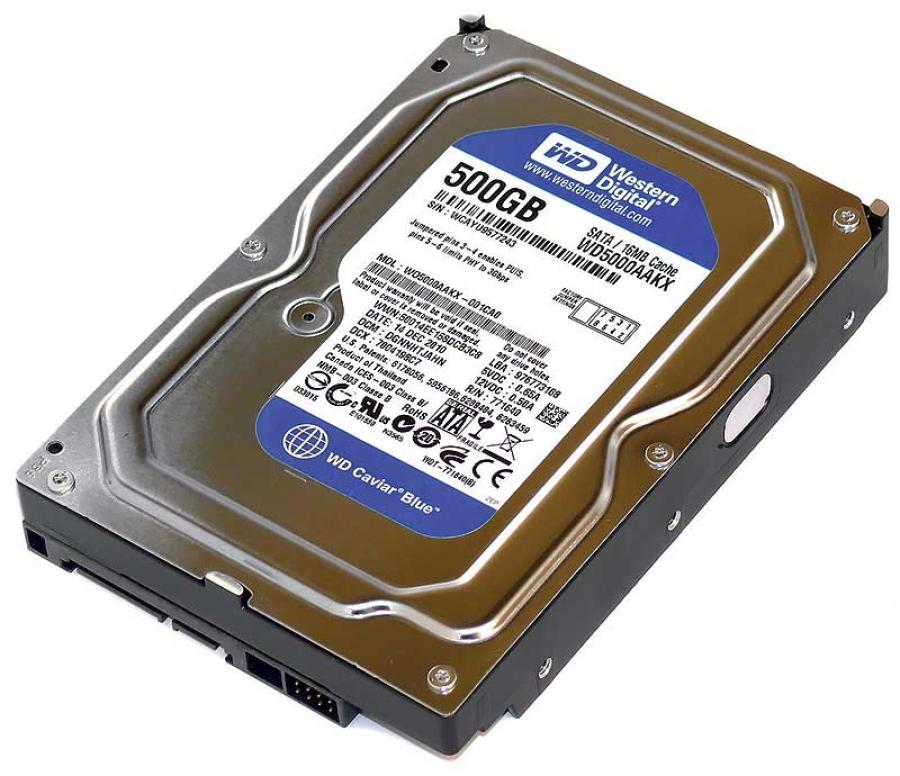 HDD 3.5" SATA Western Digital Caviar Blue WD5000AAKX #1