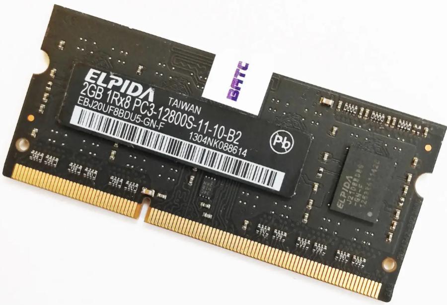 DDR3 SO-DIMM Elpida EBJ20UF8BDU5-GN-F #1