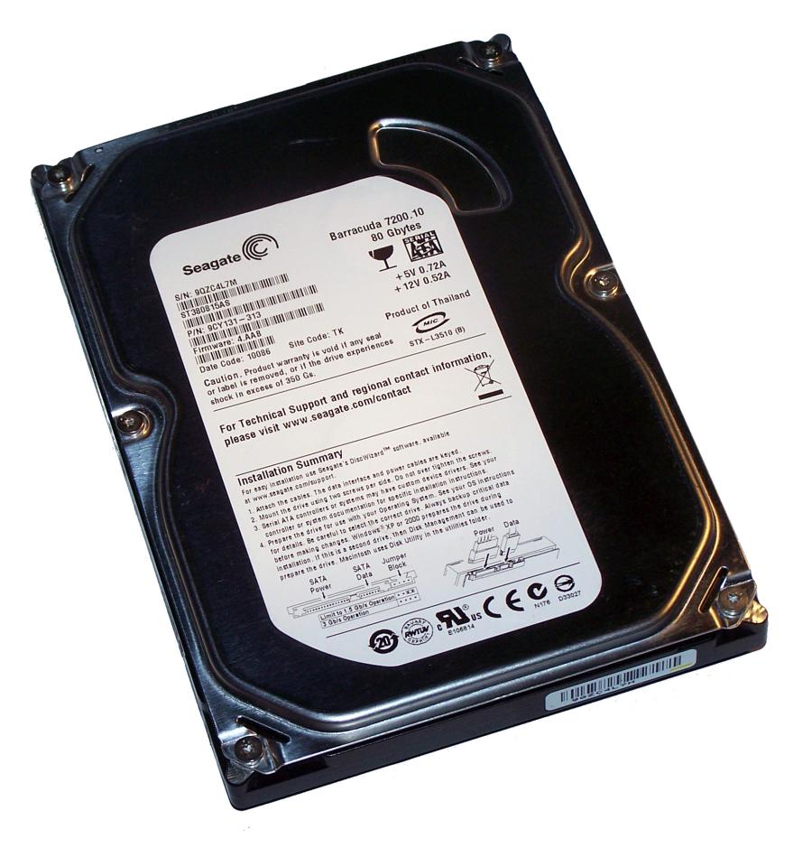 HDD 3.5" SATA SEAGATE Barracuda ST380815AS #1