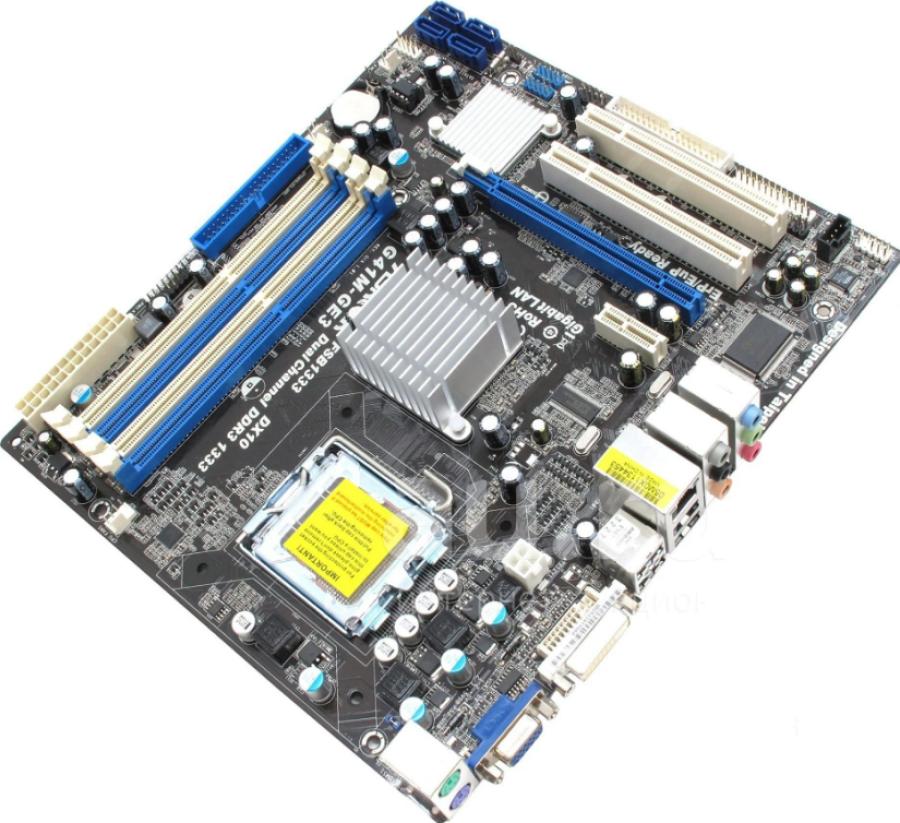 MB LGA 775 ASRock G41M-GE3 #1