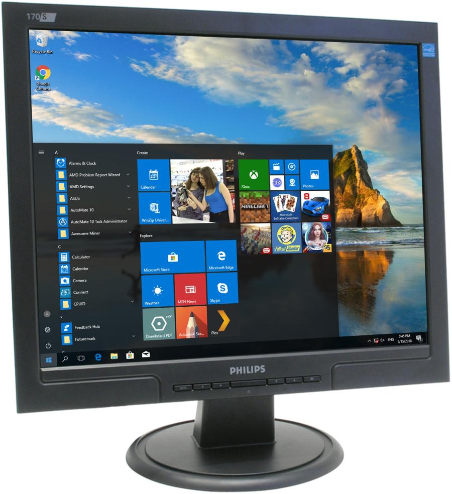 Монитор ЖК PHILIPS 170S #3