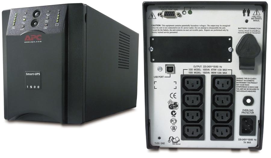 Источник бесперебойного питания APC Smart-UPS 1500VA #1