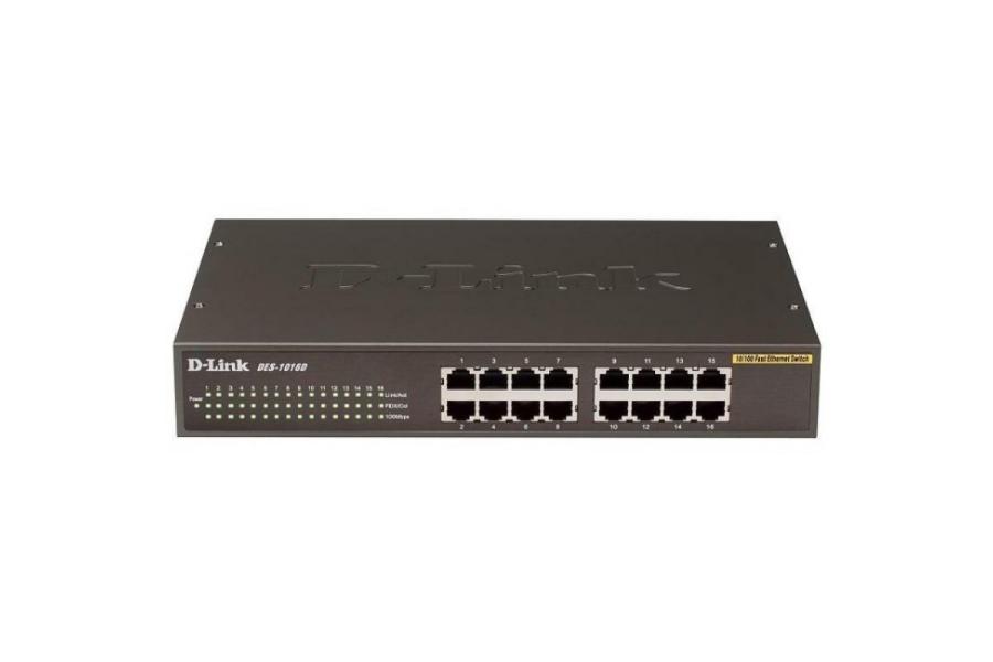 Switch 16 port D-Link DES-1016D