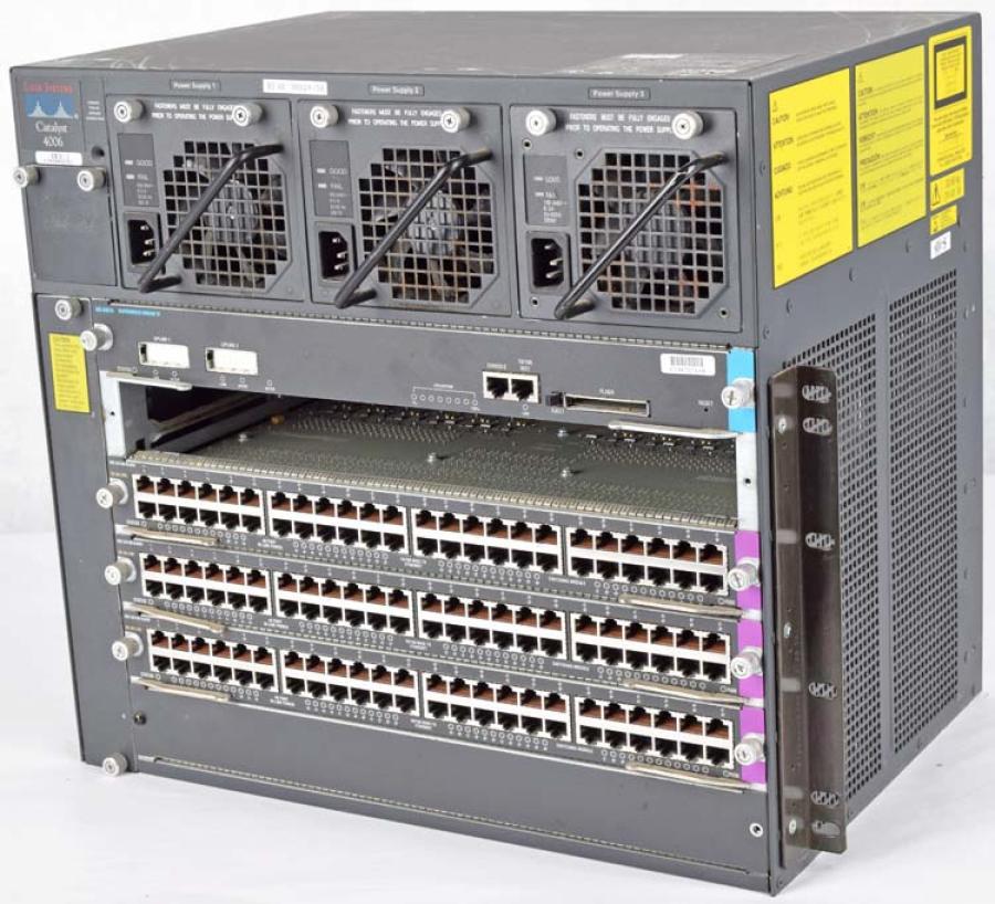 Коммутатор модульный CISCO WS-C4006 #2