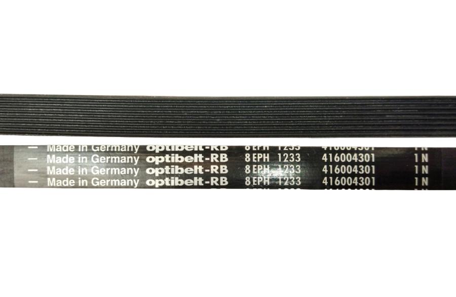 Ремень поликлиновый для стир.машин OPTIBELT 8EPH 1233 416004301 1N #1